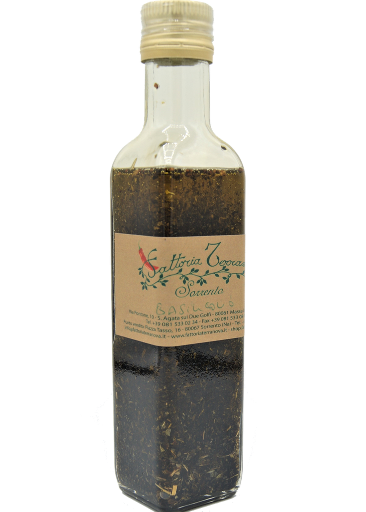 Huile d'olive Basilic