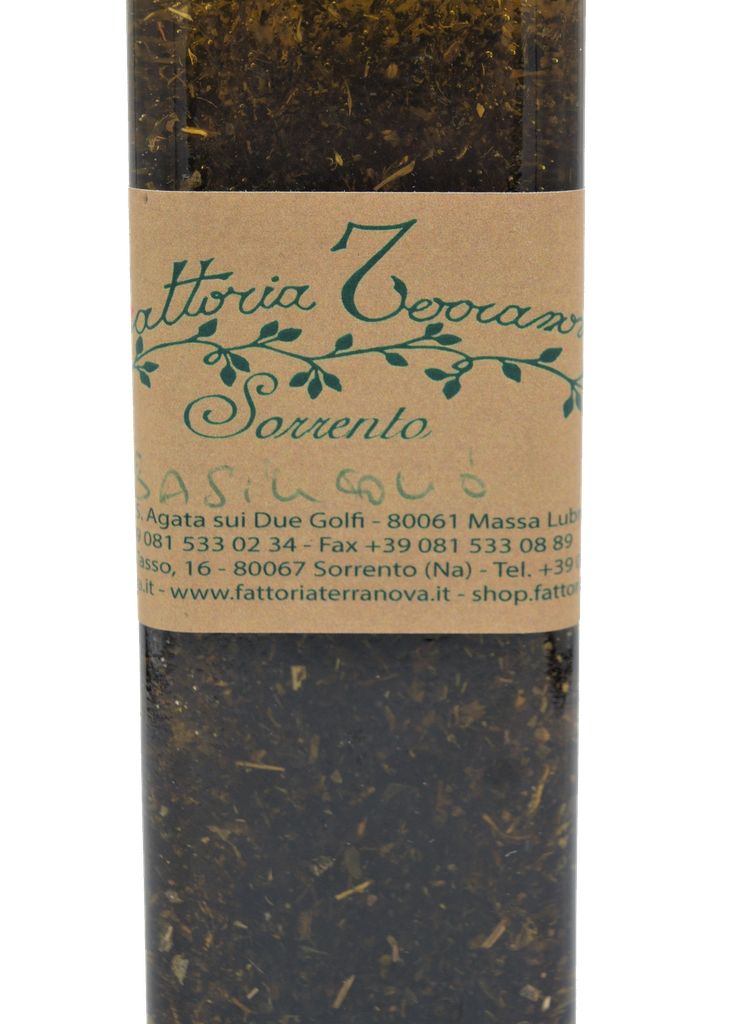 Huile d'olive Basilic