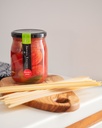 Tomates pelées coupées naturelles