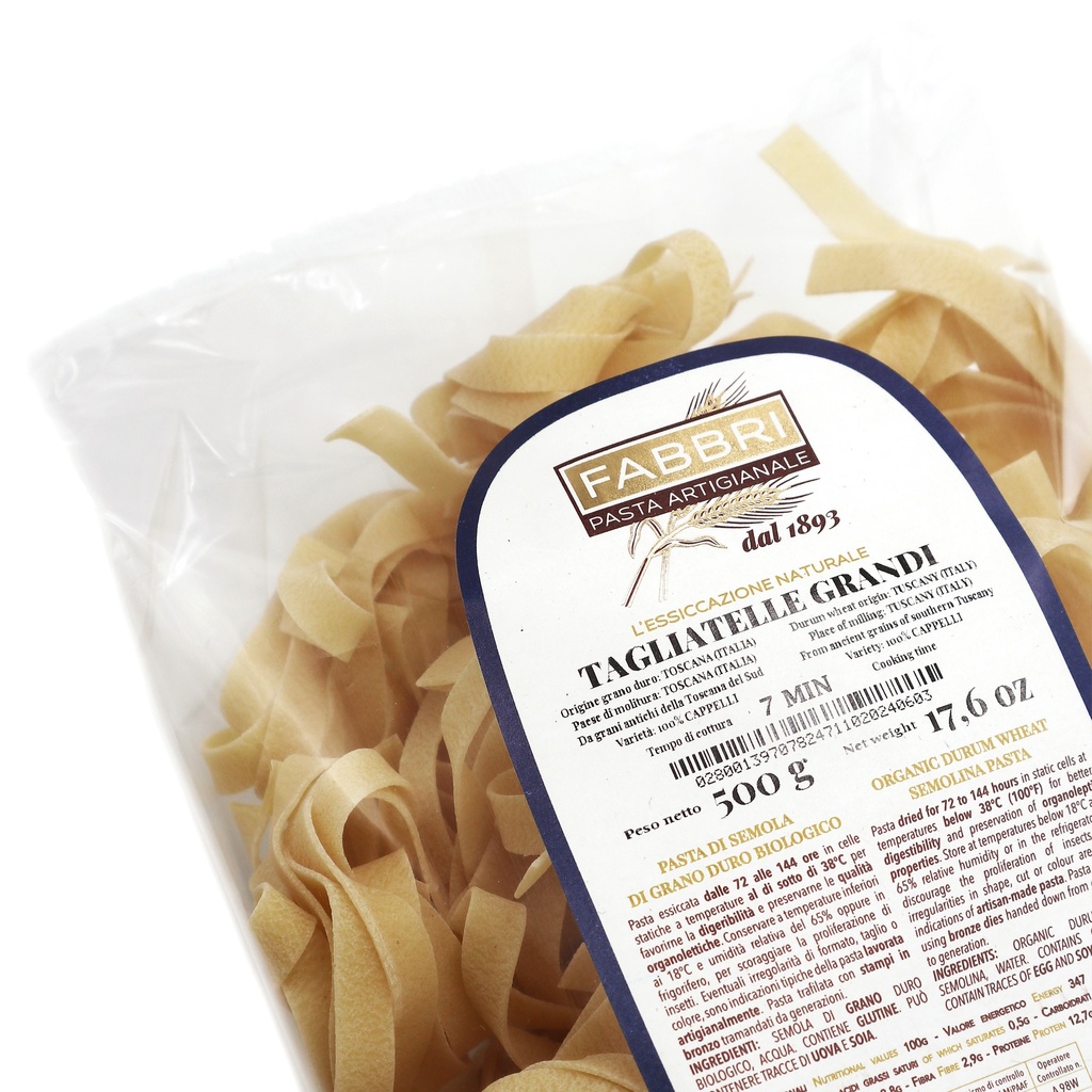 Tagliatelle Grandi Semola Toscana 