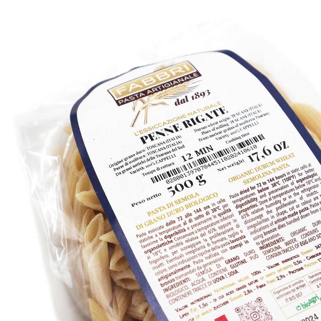 Penne Rigate Semola Toscana