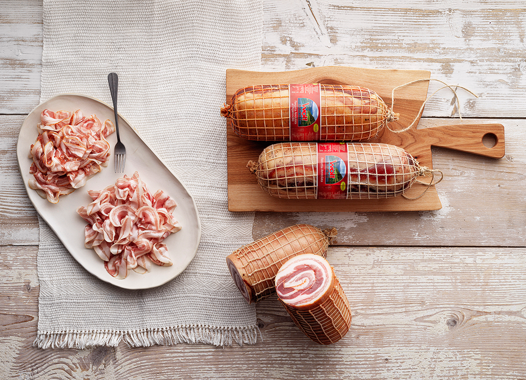 Whole pancetta