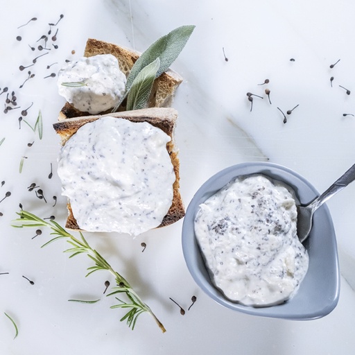 Stracciatella aux truffes