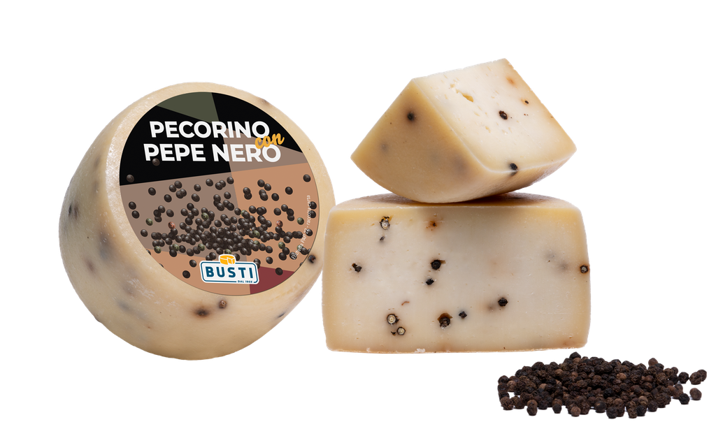 Pecorino with black pepper s/v