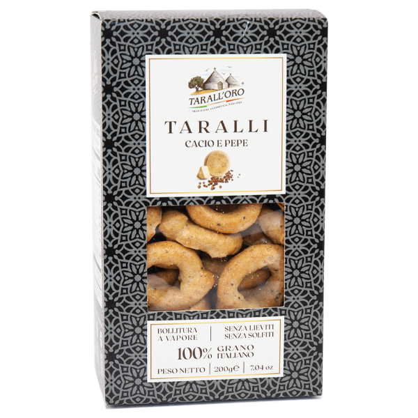 Cheese and Pepper Taralli