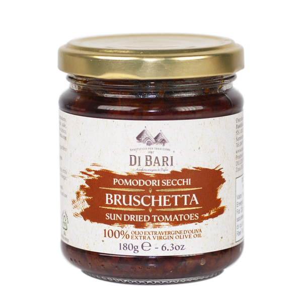 Sauce Bruschetta à la tomate séchée 180grs