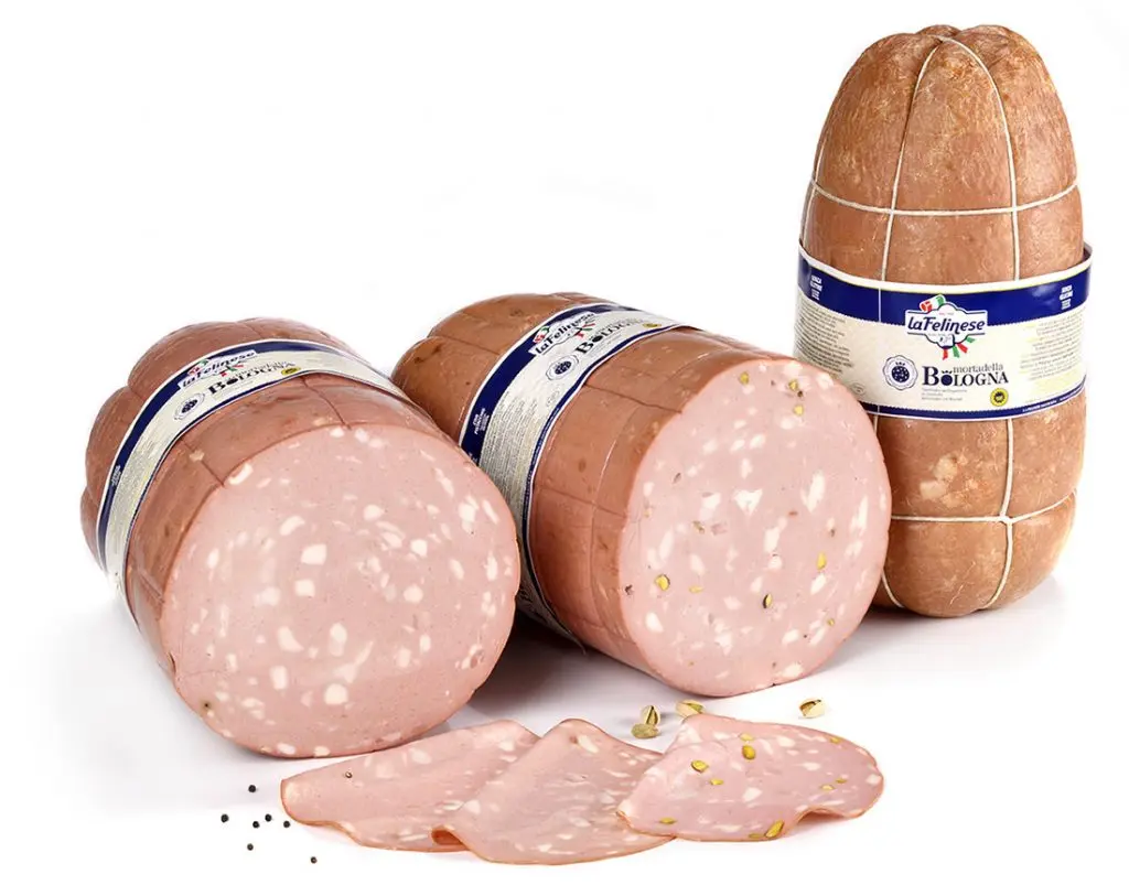 [PCHA00129] Bologna IGP Mortadella with Pistachio