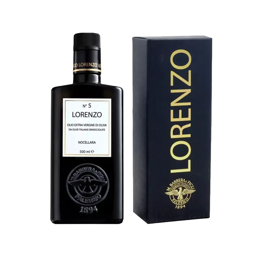 Lorenzo n°5 Extra virgin olive oil Barbera with gift box