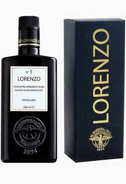 Lorenzo n°5 Huile d'olive extra vierge Barbera 6x500ml
