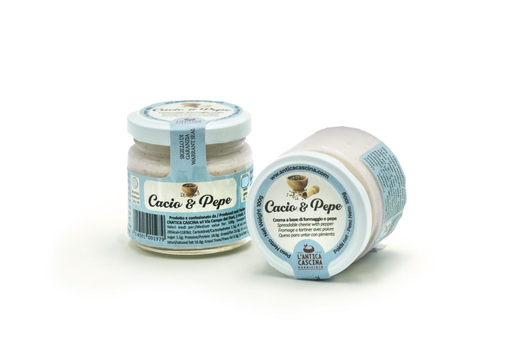 Crème fromagère cacio & pepe