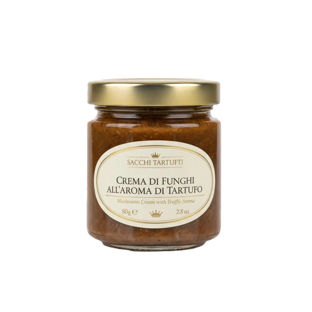 Truffle-flavoured mushroom cream