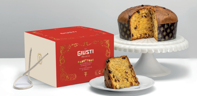 [PPAN00021] Balsamic vinegar panettone from Modena IGP