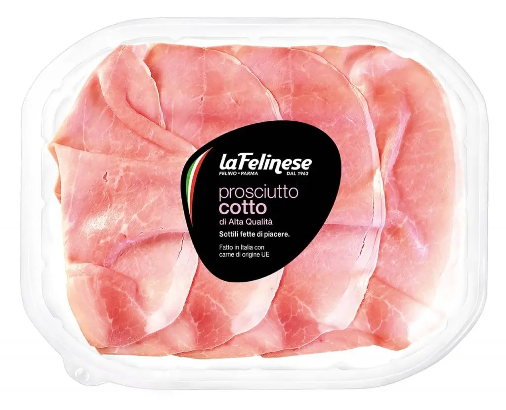 Jambon cuit de haute qualité pré-tranchés