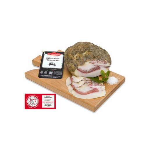 [PCHA00049] Guanciale "Cinta Senese AOP"
