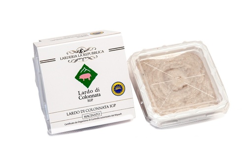[PCHA00105] creme de lard en bassin de marbre blanc et aux herbes