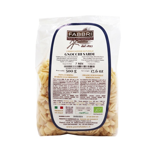 [PPAT00088] Gnocchi Sardi Semola Toscana