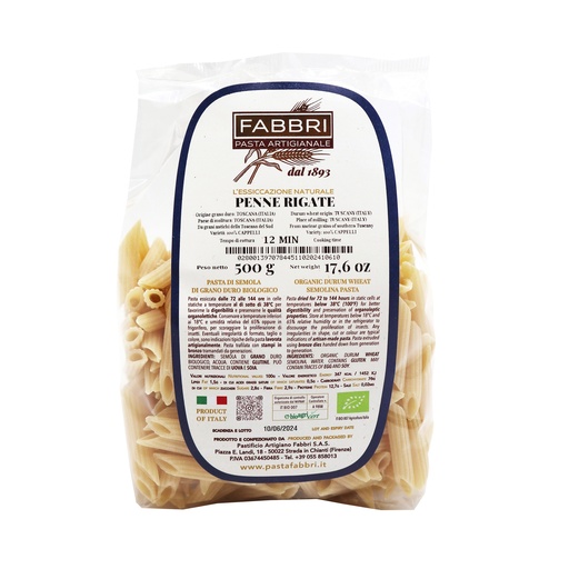 [PPAT00096] Penne Rigate Semola Toscana