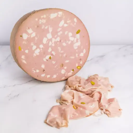 [PCHA00129] Bologna IGP Mortadella with Pistachio