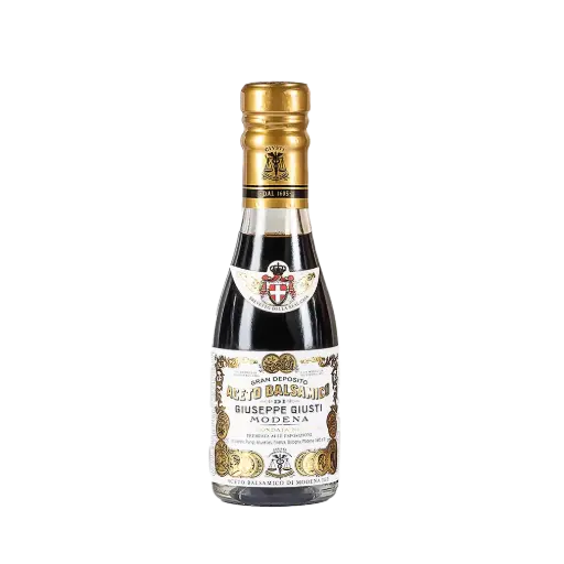 [PHUI00081] Giusti Vinaigre Balsamique de Modène IGP 2 Médailles d'Or  100ml Champagnottina avec boite cadeau