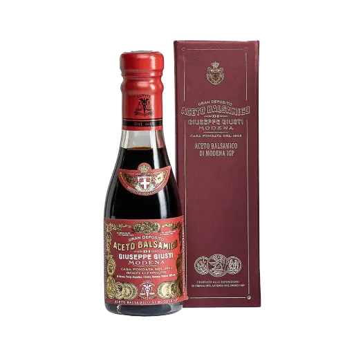 [PHUI00086] Giusti Vinaigre Balsamique de Modène IGP 3 Médailles d'Or   100ml champagnottina avec boite cadeau