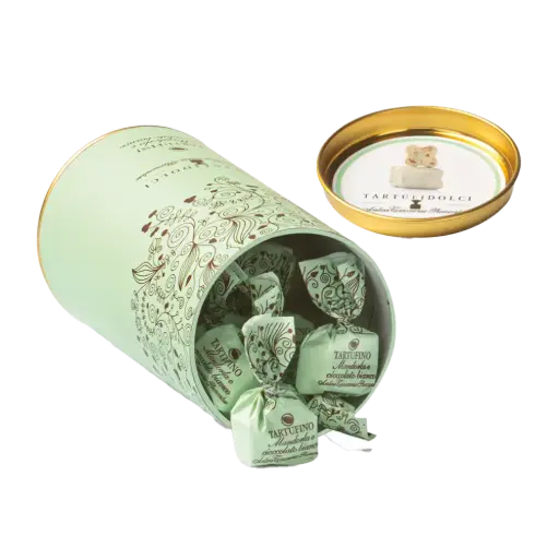 [PBSU00079] Tartufini box - Almond and White Chocolate